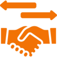 Business agreement symbol